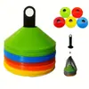 Discos Marcadores de Entrenamiento de Fútbol Duraderos y Engrosados, Discos Marcadores Redondos, Conos Marcadores de Obstáculos, Venta al por Mayor Directamente del Fabricante