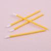 Pincel labial descartável portátil sombra batom brilho labial cabo oco pincel labial cabelo de nylon pincel labial pequeno ferramentas de beleza
