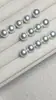 Contas Soltas de Cristal Swarovski Pérola de Imitação Meio Furadas para Joias Artesanais DIY Colares, Brincos, Pingentes e Acessórios de Joias
