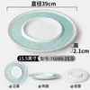 Plato Redondo Xiangyuanmei para Restaurante Comercial Plato Creativo para Pato Asado Plato para Comida Estofada Plato tipo Porcelana Plato de Cena Vajilla de Melamina