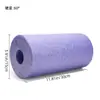 Rolo de Espuma de Alta Dureza Rolo de Relaxamento Muscular de Alta Densidade Coluna Oca para Fitness Interno Yoga Rolo Liso