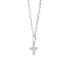 Colar com Pingente de Aço Inoxidável Europeu e Americano Transfronteiriço Borboleta Baleia Tartaruga Feminino Ins Luxo Leve Moda Corrente de Clavícula Ouro 18K