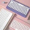 Comércio exterior 2024 para ipad10 tecla redonda cor teclado bluetooth sistema universal portátil fino teclado tailandês