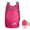 Mochila Plegable para Deportes al Aire Libre de Viaje Gran Capacidad Unisex Ultraligera Portátil Repelente al Agua Bolsa de Piel