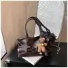 Bolso Casual Retro de Gran Capacidad Moda Tendencia Individual Otoño 2026 Nuevo Bolso de Hombro Único Bolso Tote para Mujer