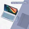 Funda para tablet Redmi Pad 2 Pro, Funda de cuero Redmi SE, compatible con Xiaomi 8/7S Pro, Teclado Bluetooth con retroiluminación