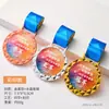 Medalhas de Metal e Cristal Personalizadas para Eventos Esportivos, Futebol, Basquete, Eventos de Chegada de Maratona, Placas Comemorativas Infantis, Personalizadas
