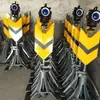 Cuadro Eléctrico Vertical Qiancheng P60 con Luz de Señalización Solar, Fácil de Instalar y Altura Ajustable