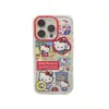 Funda Magnética de Dibujos Animados Kt con Brillo para Teléfono Móvil 18Promax 15Pro Magnética Dos en Uno Adecuada para 17Pro16Pm