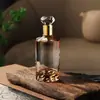 Botella transparente de licor de 500 ml, botella de alta gama, botella de vino premium, frasco sellado, botella de vino de vidrio, botella vacía