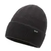 Chapéu de Lã Quente de Inverno Masculino, Estilo Coreano Moderno Versátil à Prova de Vento Proteção para Orelhas Espesso Cor Sólida Lã, Chapéu de Clima Frio Transfronteiriço