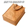 Sacola de Papel Dupont com Logo Personalizado, Bolsa Tote Cultural e Criativa de Ombro e de Mão, Impermeável, Resistente a Rasgos, Padrão Arranhado, Sacola de Papel Dupont Feita Sob Medida