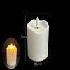 Vela Electrónica de Luz Bala 3D Vela de Boda Concha de Arroz Concha Roja Concha Blanca Venta al por Mayor Llama Simulada LED