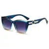 Nuevas Gafas de Sol Redondas de Estilo Europeo y Americano Transfronterizas, Gafas de Sol de Moda para Mujer, Modelos Únicos y Versátiles, Exportación Directa de Fábrica al por Mayor