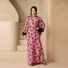 Vestido con capucha de moda elegante estilo francés, estampado, cuello redondo, para mujer, nuevo de primavera, comercio exterior transfronterizo europeo y americano 2026