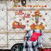 Set de Pegatinas para Coche de Buzón de Pavo de Acción de Gracias Pegatinas Magnéticas Pegatinas de Decoración de Dibujos Animados Pegatinas de Fiesta Pegatinas Festivas Pegatinas para Refrigerador