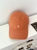 ¡Imprescindible! 2025 Estilo Nuevo Circunferencia de Cabeza Grande Adelgazante Facial Simple Letra Versátil Gorra de Béisbol Coreana Corona Profunda Gorra de Pico de Pato