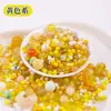 Miçangas de Vidro Misturadas, Miçangas Pequenas Tipo Arroz, Contas Soltas para Pulseiras DIY, Correntes de Celular, Acessórios de Miçangas de Vidro Semi-Acabados