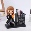 Portalápices Harry Potter gran capacidad multifuncional estilo ins simple artefacto de almacenamiento de escritorio papelería para estudiantes oficina
