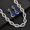 Nuevo Diseño de Anillo Más Vendido Moda Collar de Perlas y Pedrería Aretes Pulsera Accesorios de Novia