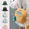 Mochila Ligera al por Mayor Estilo Nuevo Bloques de Color Fresca para Estudiantes Bolso Escolar Ins Lindo para Niñas Bolso de Clase