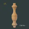 Armario de Vino de Madera Maciza Estilo Europeo, Puente, Pilar Pequeño, Valla de Calabaza, Pilar de Madera Decorativo tallado, Pilar Romano, Barandilla, Pilar de Gabinete