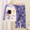 Pijamas para niños del sudeste asiático Conjuntos de ropa para niños Primavera y otoño Pantalones de manga larga Pijamas para bebés niños y niñas Conjuntos de ropa para el hogar