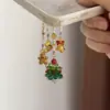 Pendente Criativo de Desenho Animado Estrela Pequena com Borla de Pérola para Caderno DIY, Corrente de Celular, Decoração de Lanyard de Mochila