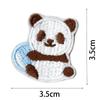 Parche de Tela Bordado Nuevo Transfronterizo Animal de Dibujos Animados Flor Parche Bordado Parche Parche Agujero Parche Decorativo Parche Parche Parche
