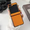 Estilo Normcore de Lujo Ligero Adecuado para Teléfono Móvil Samsung Zflip6 Carcasa Anticaídas Estilo Femenino de Moda Flip7 Estilo Moderno Popular
