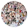 100 Pegatinas Nuevas Sin Repetir de Varios Momentos Destacados de Deng Ziqi, Fotos Hermosas, Pegatinas Estilo Ins de Aspecto Elegante para Manualidades