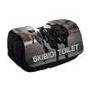 Bolsa de Lápis Estudante Skibidi Toilet Transfronteiriça Jogo do Banheiro Caixa de Papelaria com Armazenamento de Camada Dupla Bolsa de Lápis