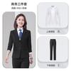 Traje de moda slim azul real para hombre, traje profesional para mujer, traje de tres piezas, venta de overoles bancarios, fábrica al por mayor