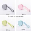 Bolsa de Cosméticos de Silicona, Neceser Ovalado Impermeable, Billetera para Monedas de Epoxi Portátil, Bolsa de Almacenamiento de Cosméticos Personalizada