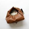 Niche Media Luna 2026 Bolsos Nuevos Bolso Plegado de Moda Bolso de Mano Pequeño de Piel de Vaca Suave Bolso de Hombro de Cuero Genuino Bolso de Axila