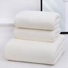 Toalla de baño de tres piezas con diseño de pastel de piña, de algodón coral, gruesa, grande, absorbente de agua, para adultos