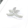 Pinza para el cabello de estrella de mar Súper Brillante de diamante completo estilo coreano recogido trasero pinza grande de tiburón temperamento adorno para la cabeza accesorios para el cabello al por mayor