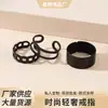 Anillos de Moda con Personalidad para Mujeres, Diseño de Nicho, Lujo Ligero, Estilo Minimalista Retro, Anillos para el Dedo Índice para Hombres, Nuevos Modelos de Moda 2025