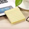 Libro de líneas de impresión a color de papel blanco para notas adhesivas creativas de Corea del Sur personalizadas de fábrica Nuevo papel para notas al por mayor