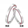 Juego de Anillos de Hilo Rojo para Pareja de 2026 Meses para Hombres y Mujeres, Anillo Abierto Ajustable de Banda Lisa de Nicho INS
