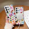 Funda Magnética Transparente para Teléfono con Diseño de Abejita Linda y Divertida para Samsung Galaxy S25/S26 Ultra