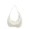 Bolso tote simple de gran capacidad para mujer, nuevo y moderno para la primavera de 2026, versátil, color liso, elegante, para llevar al hombro y cruzado