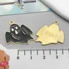 Halloween Transfronterizo Fantasma Peculiar Escoba Murciélago Sombrero de Mago Pulsera DIY Collar Llavero Colgante Pequeño
