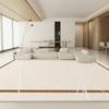 Alfombra de terciopelo impermeable Maillard para sala de estar, mesa de centro de lujo ligera y avanzada, alfombra de piso simple francesa para dormitorio