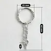 Llavero con Anillo de Llave de Ojo de Oveja, Cadena de Llavero con Uña de Cuerno de Oveja, Accesorios para Llavero, Cadena de Cuentas, Colgante de Cuentas