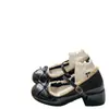 Impresionantes zapatos de mujer de cuero con tacón grueso, nuevo estilo francés de primavera 2026 con lazo, inspirados en el ballet, adecuados para combinar con faldas, zapatos Mary Jane JK