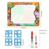Tela de graffiti para educação infantil da Amazon, tela de pintura e escrita criativa para crianças, pano de escrita com água, variedade de brinquedos, 4-6 anos
