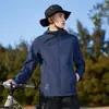 25 Ropa Nueva de Protección Solar Anti-ultravioleta UPF50 Ropa para Deportes al Aire Libre Piel de Hielo Ropa para Montar Pescar Pareja Masculina