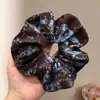 Temperamento Outono Inverno 2026 Novo Prendedor de Cabelo Estilo de Cabelo Atmosfera Francesa Prendedor de Cabelo Xadrez Alta Elasticidade Anel de Cabelo de Intestino Grosso Acessórios de Cabelo