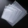 Bolsas Transparentes Esmeriladas con Cierre en Stock para Calcetines, Toallas, Ropa, Ropa Interior y Almacenamiento de Ropa